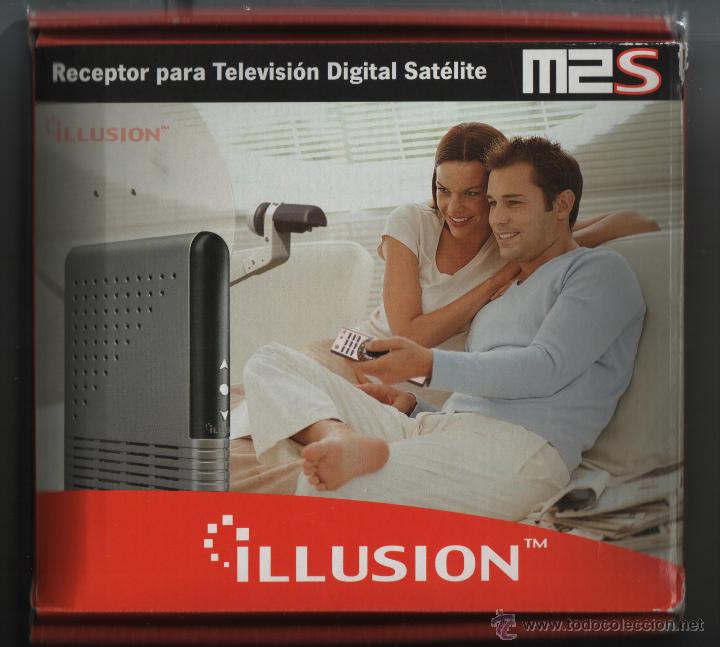 Nuevo: RECEPTOR PARA TELEVISOR DIGITAL SATELITE ILLUSION MS2 CONAX. - Foto 1