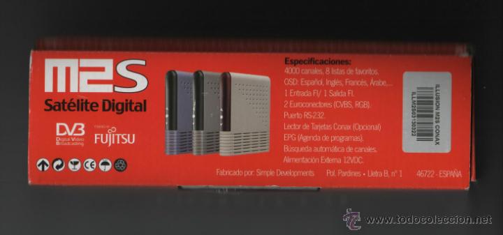 Nuevo: RECEPTOR PARA TELEVISOR DIGITAL SATELITE ILLUSION MS2 CONAX. - Foto 2