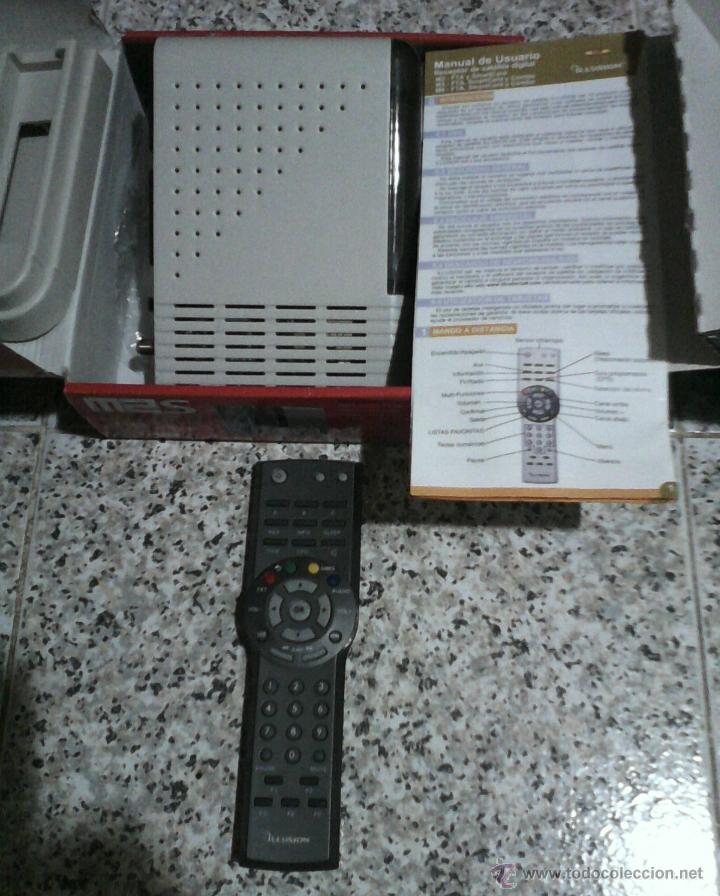 Nuevo: RECEPTOR PARA TELEVISOR DIGITAL SATELITE ILLUSION MS2 CONAX. - Foto 4