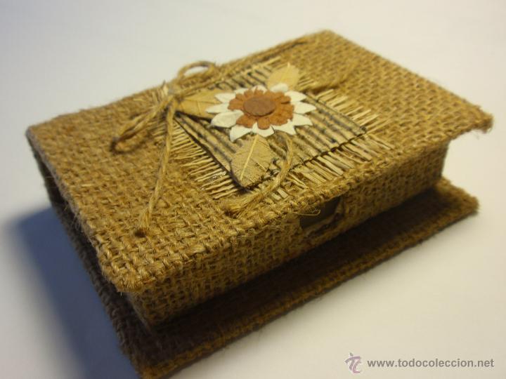 Nuevo: PEQUE&Ntilde;A CAJA ARTESANAL PARA NOTAS - Foto 1