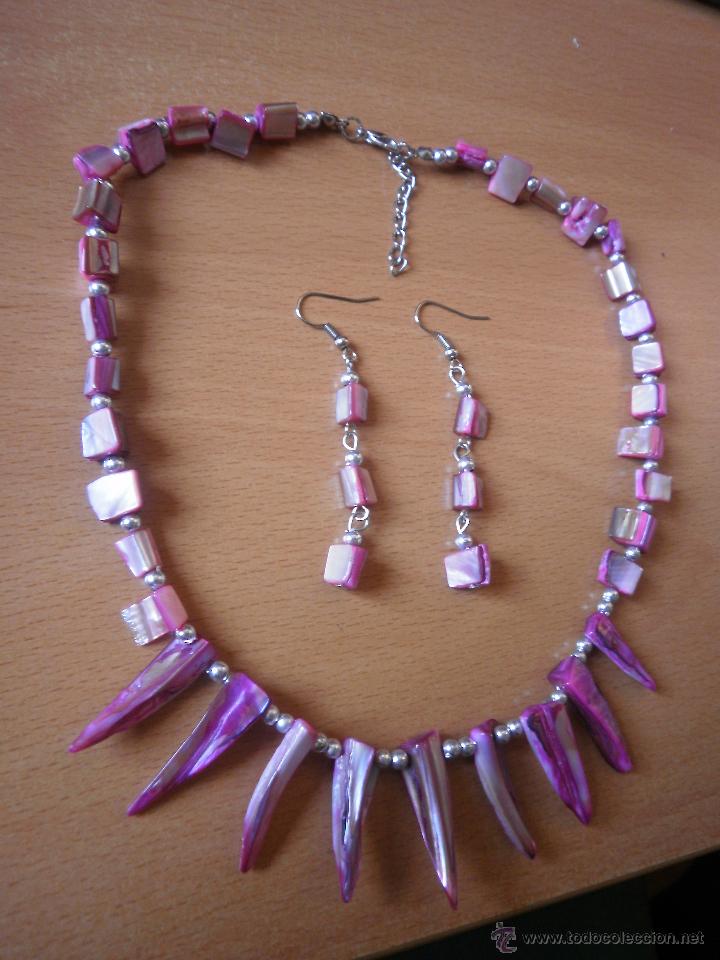 Nuevo: Conjunto gargantilla y pendientes. - Foto 2