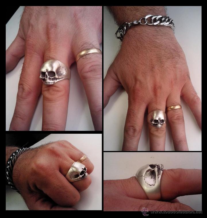 Venta > anillo calavera keith richards > en stock