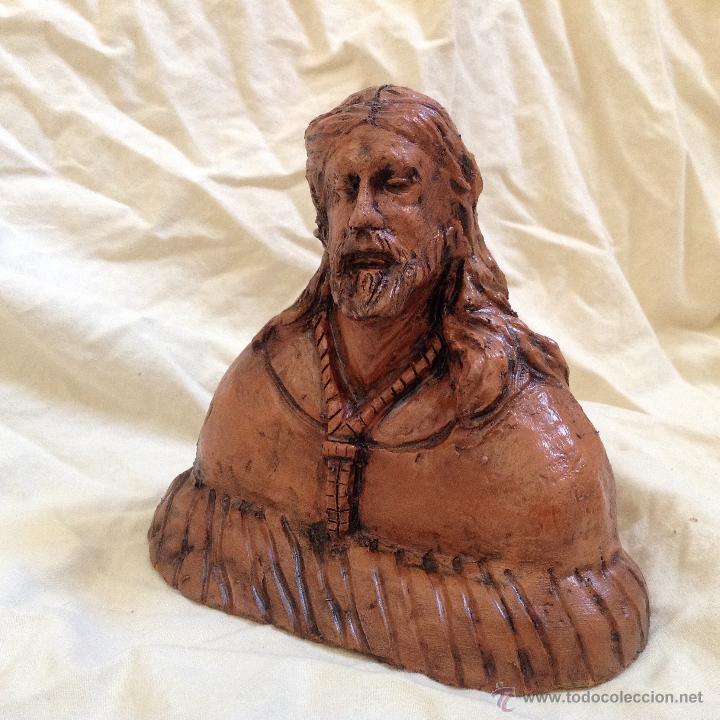 Nuevo: Busto 15 ctms en terracota. - Foto 2