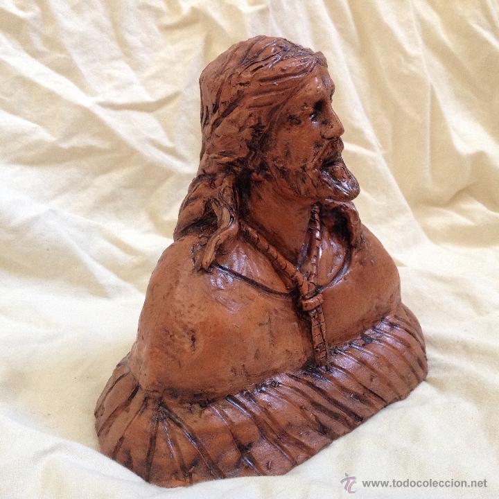 Nuevo: Busto 15 ctms en terracota. - Foto 3