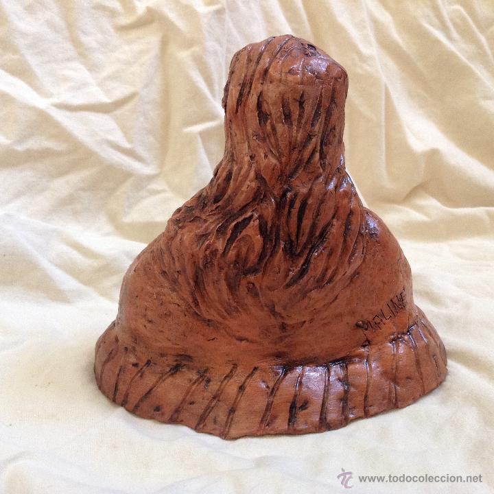 Nuevo: Busto 15 ctms en terracota. - Foto 4