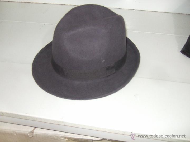Nuevo: SOMBRERO DE PA&Ntilde;O GRIS OSCURO - Foto 2