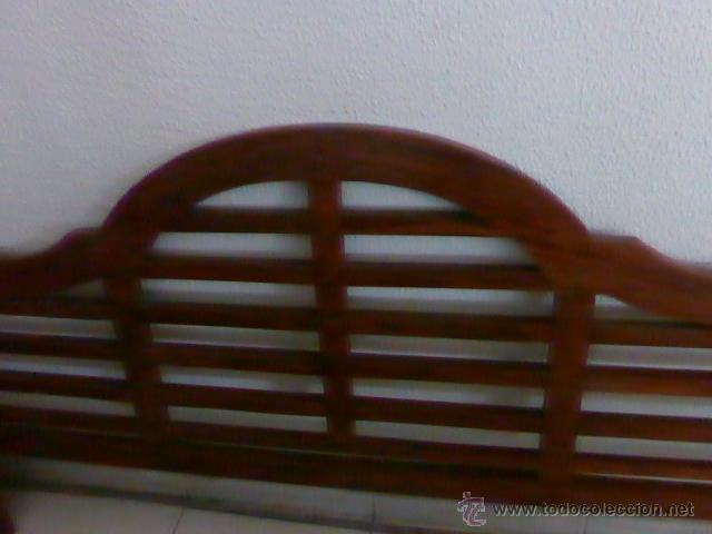 Nuevo: CABEZAL DE MADERA COLONIAL PARA CAMAS DE 180 CM. - Foto 3