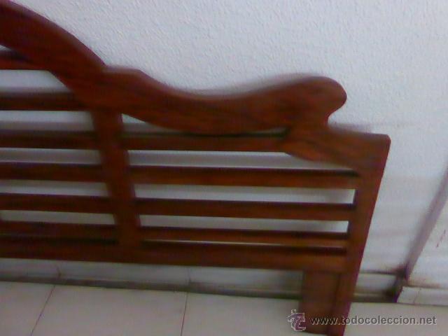 Nuevo: CABEZAL DE MADERA COLONIAL PARA CAMAS DE 180 CM. - Foto 4