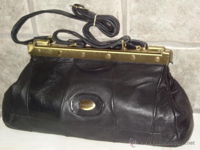 Bolso de piel,tipo maletin de medico.visagra de - Vendido en Venta Directa  - 44420572