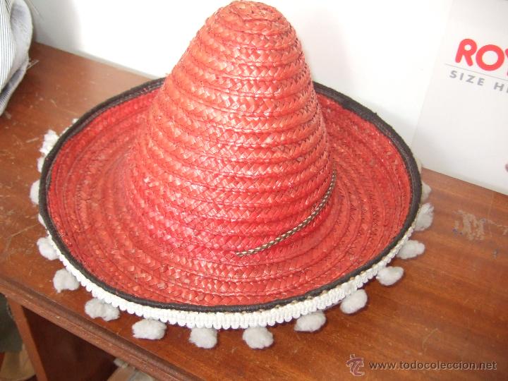 Nuevo: SOMBRERO MEXICANO MEDIANO - Foto 1
