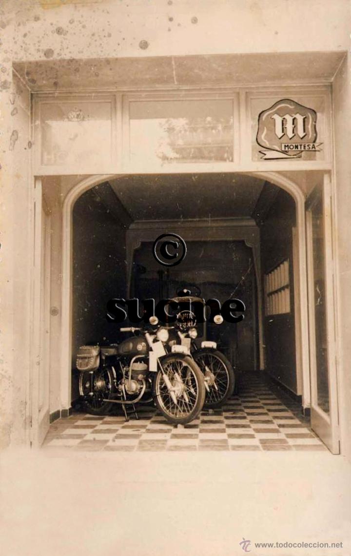 Nuevo: ANTIGUA TIENDA DE DISTRIBUCI&Oacute;N DE LA MOTOCICLETA MONTESA EN LOS A&Ntilde;OS 60
