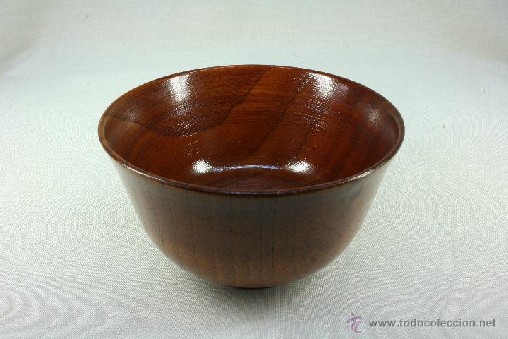 Nuevo: Cuenco de madera moderno. Recipiente de madera. - Foto 1
