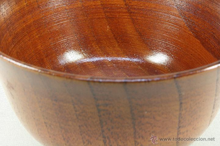 Nuevo: Cuenco de madera moderno. Recipiente de madera. - Foto 2