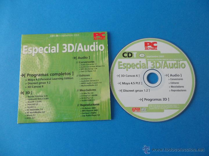 Nuevo: 2 CD-ROM - Espcial 3D/Audio - Computer Extra CD Pr&aacute;ctico n&ordm; 4. - Foto 4
