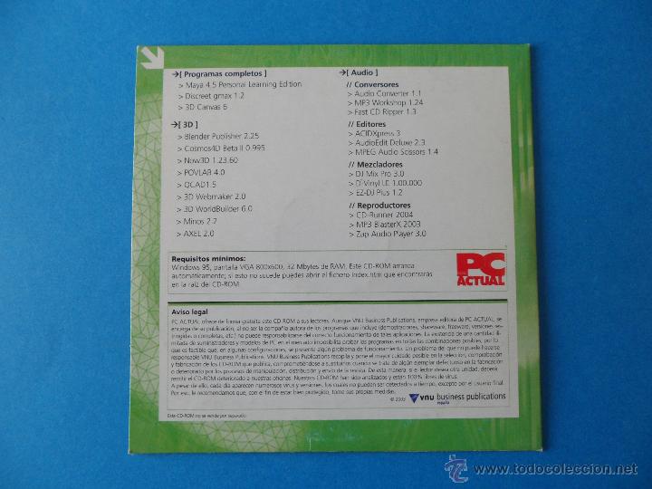 Nuevo: 2 CD-ROM - Espcial 3D/Audio - Computer Extra CD Pr&aacute;ctico n&ordm; 4. - Foto 7