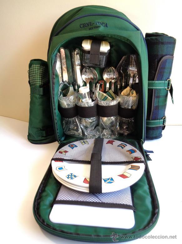 Mochila picnic-camping - 4 servicios - coronel - Vendido en Venta Directa -  48161532