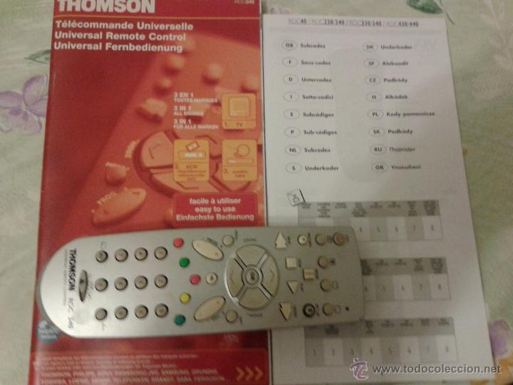 Nuevo: Thomson mando Universal Roc340 - Foto 1