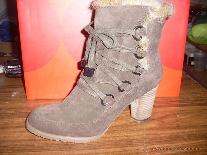 Nuevo: BOTIN MARRON MARCA ELLE JALEO 38 - Foto 1