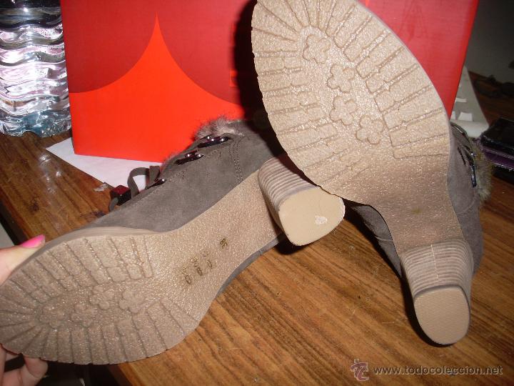 Nuevo: BOTIN MARRON MARCA ELLE JALEO 38 - Foto 2