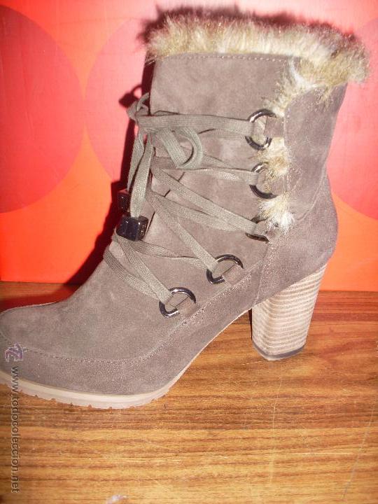 Nuevo: BOTIN MARRON MARCA ELLE JALEO 38 - Foto 5