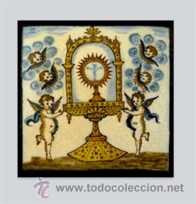 Nuevo: Azulejo 10x10 motivo eucaristico - Foto 1