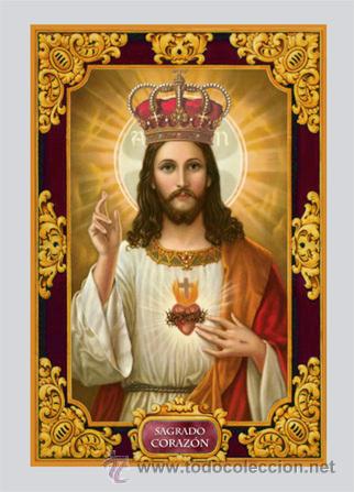 Nuevo: Azulejo 20x30 del Sagrado Coraz&oacute;n de Jes&uacute;s - Foto 1