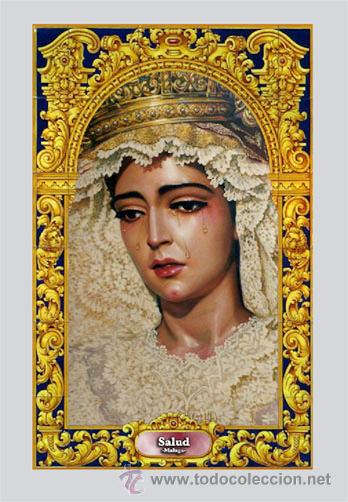 Nuevo: Azulejo 20x30 de la Virgen de la Salud de Malaga - Foto 1