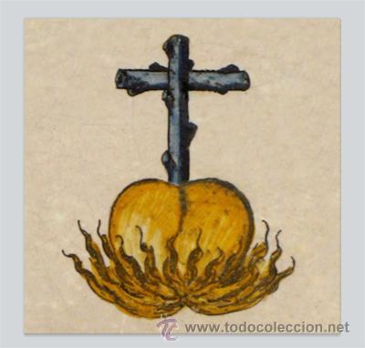 Nuevo: Azulejo 10x10 coraz&oacute;n y cruz - Foto 1