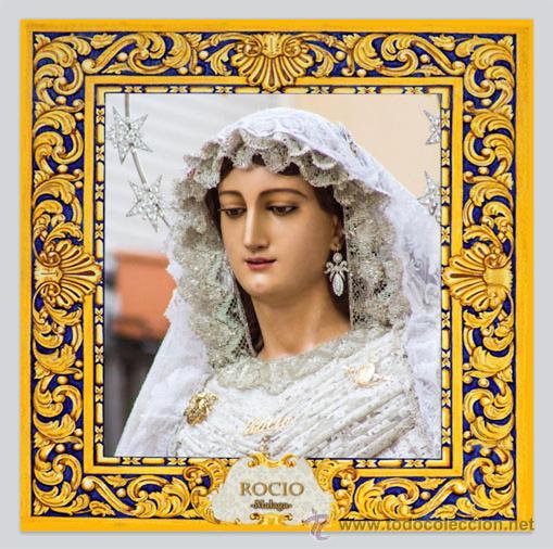 Nuevo: Azulejo 15x15 de la Virgen del Rocio de Malaga. - Foto 1