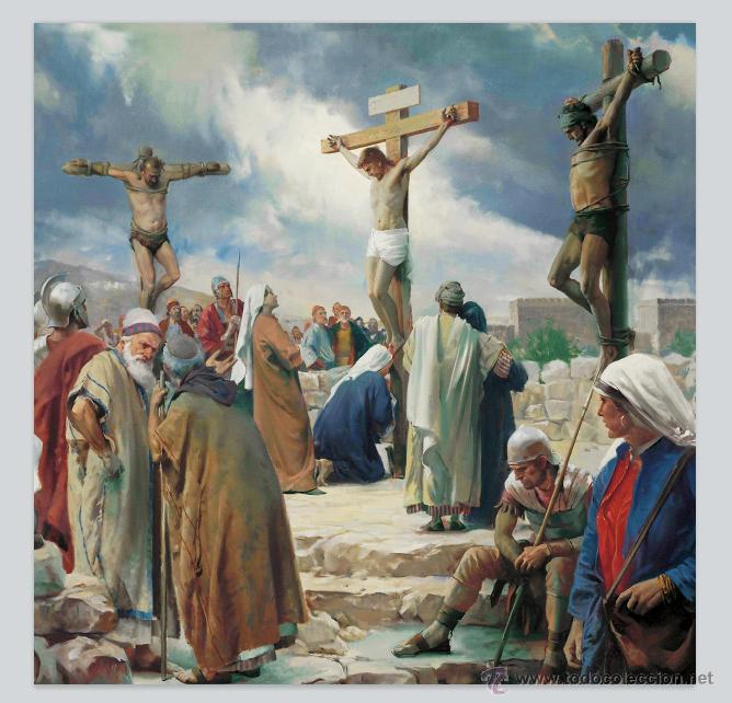 Nuevo: Azulejo 10x10 de la crucifixi&oacute;n de Jes&uacute;s - Foto 1