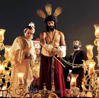 Nuevo: Azulejo 10x10 del Cristo de la Humildad de Malaga - Foto 1