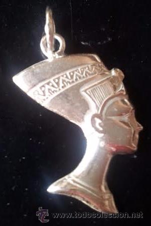 Nuevo: colgante nefertitis en plata de ley - 3cms - Foto 1