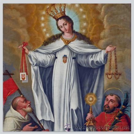 Nuevo: Azulejo 15x15 de la virgen de la Merced. - Foto 1
