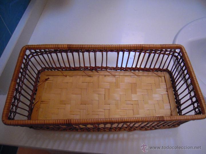 Nuevo: Cestillo multiusos mimbre - Foto 3