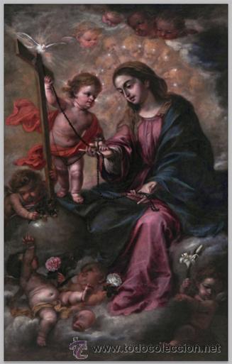 Nuevo: Azulejo 20x30 de la Virgen del Rosario. - Foto 1