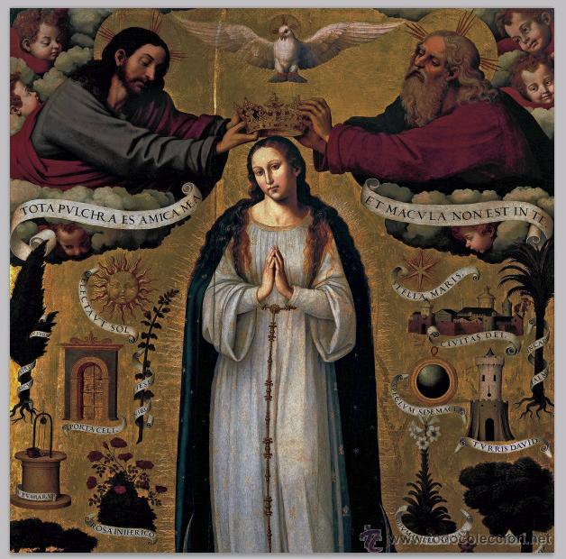 Nuevo: Azulejo 20x20 de la Coronaci&oacute;n de la Virgen. - Foto 1