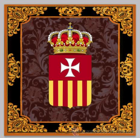 Nuevo: Azulejo 15x15 con el escudo de Mercedario - Foto 1