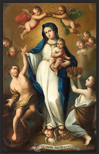 Nuevo: Bonito azulejo 40x25 de la Virgen de la Luz - Foto 1