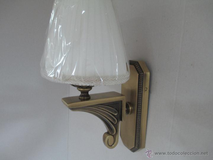 Nuevo: APLIQUE DE PARED DE BRONCE NUEVO A ESTRENAR - Foto 4