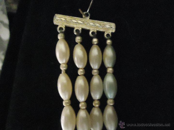 Nuevo: COLLAR VITANGE DE 4 LINEAS DE PERLAS CON CIERRE BISUTERIA - Foto 7