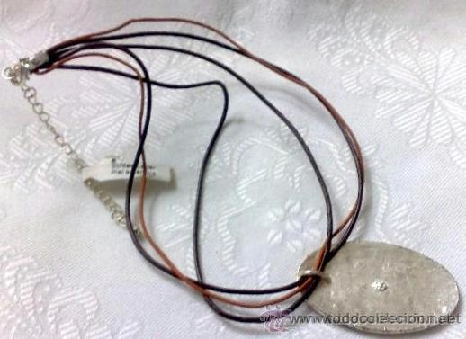 Nuevo: BONITO COLLAR EN METAL Y PIEL. - Foto 7