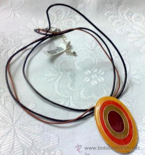 Nuevo: BONITO COLLAR EN METAL Y PIEL. - Foto 8