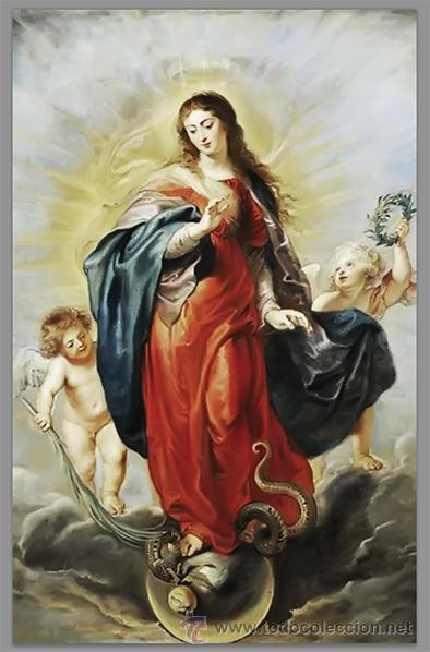 Nuevo: Bonito azulejo 20x30 de la virgen Maria. - Foto 1