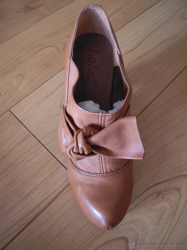 Nuevo: Zapatos abotinados camel n&ordm; 38 - Foto 3