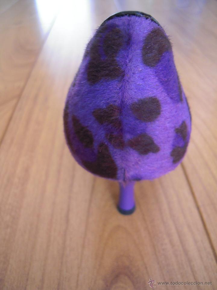 Nuevo: Tacones leopardo morados n&ordm; 38 - Foto 4