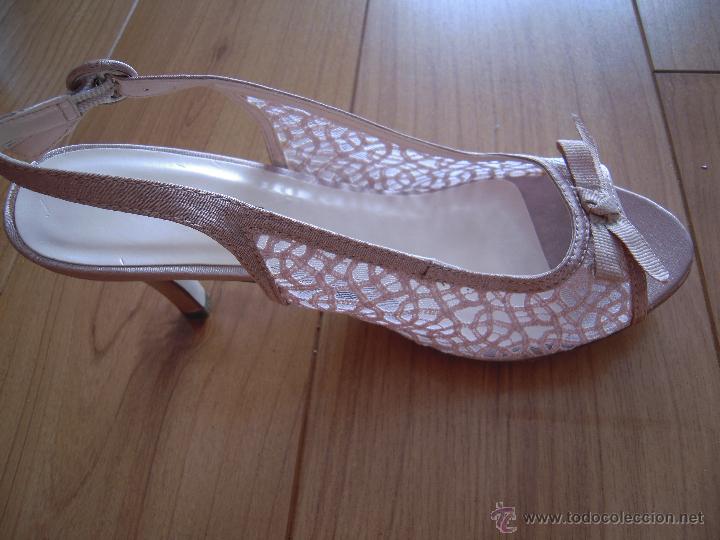 Nuevo: Peep toes nude sin tal&oacute;n n&ordm; 38 - Foto 3