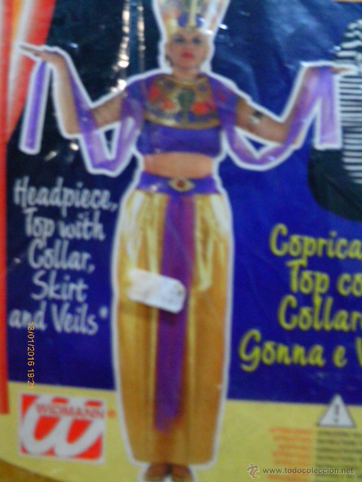 Nuevo: DISFRAZ CARNAVAL ADULTO CLEOPATRA.WIDMANN 90S.NUEVO.