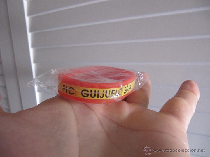 Nuevo: PULSERA DE PLASTICO BANDERA DE ESPA&Ntilde;A FIC GUIJUELO 2014