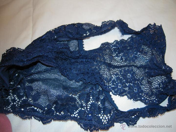 Nuevo: Tanga encaje azul - Foto 3