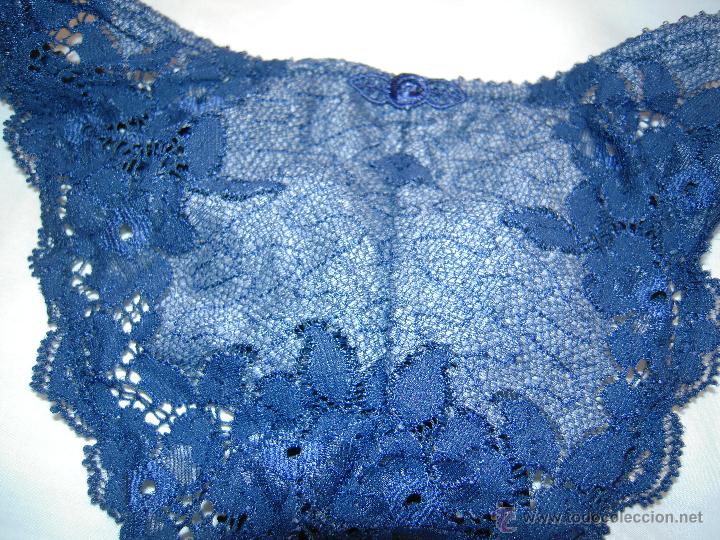 Nuevo: Tanga encaje azul - Foto 4